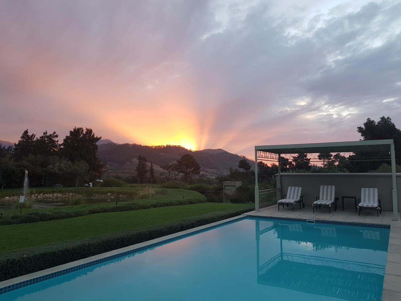 La Cabriere Country House Franschhoek Esterno foto