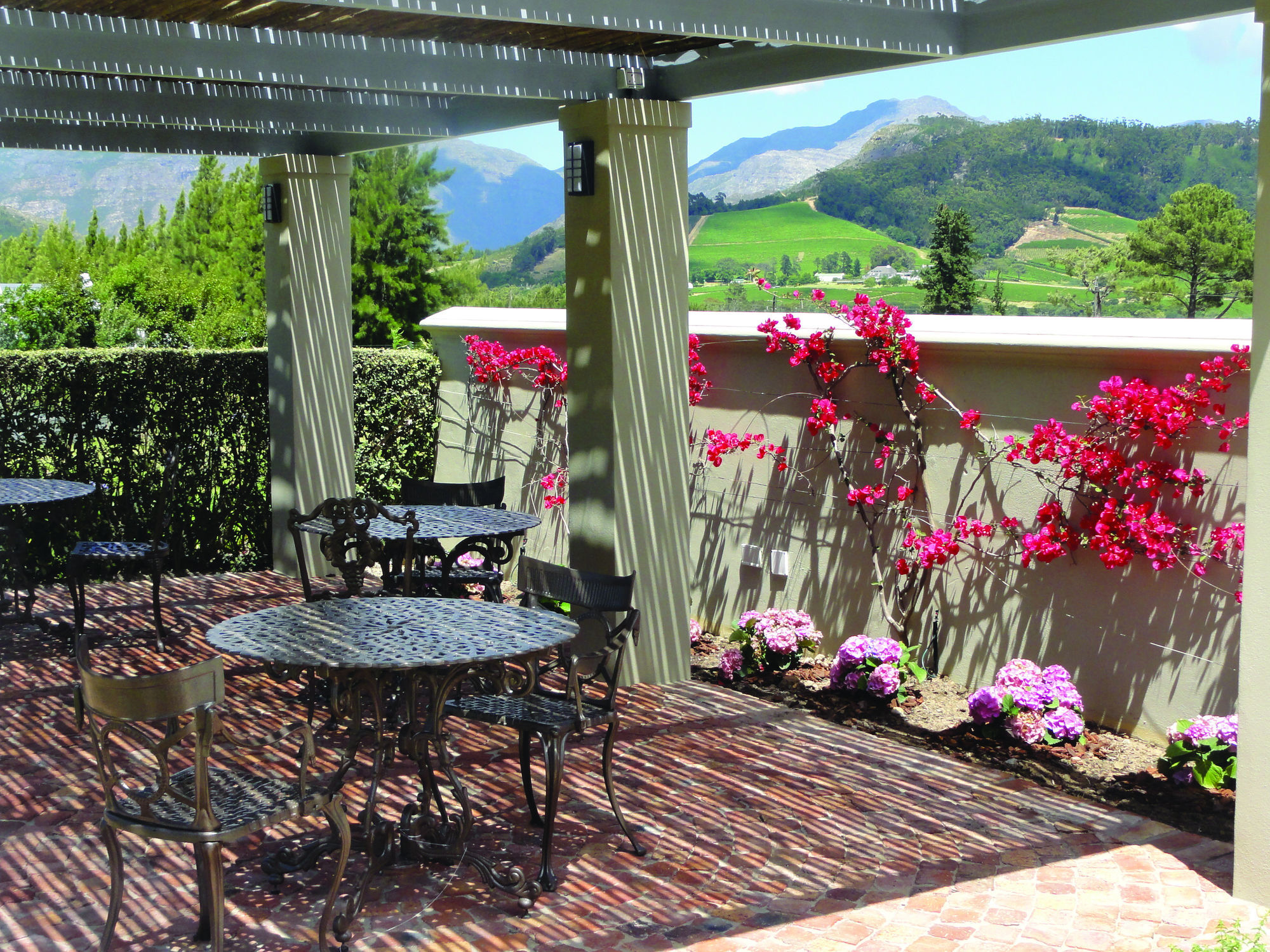La Cabriere Country House Franschhoek Esterno foto